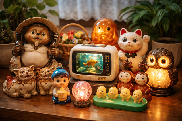 昭和の置物と聞いて真っ先に思いついたやつ、だいたい一致する説ｗｗｗ