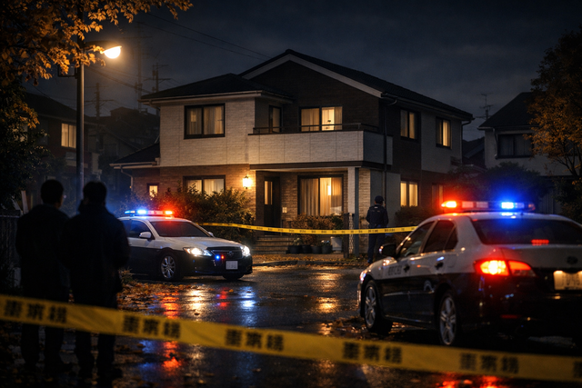 【西東京】36歳母と息子3人（16・11・9）が死亡　血の付いた斧と包丁発見　失血と窒息か　無理心中の可能性