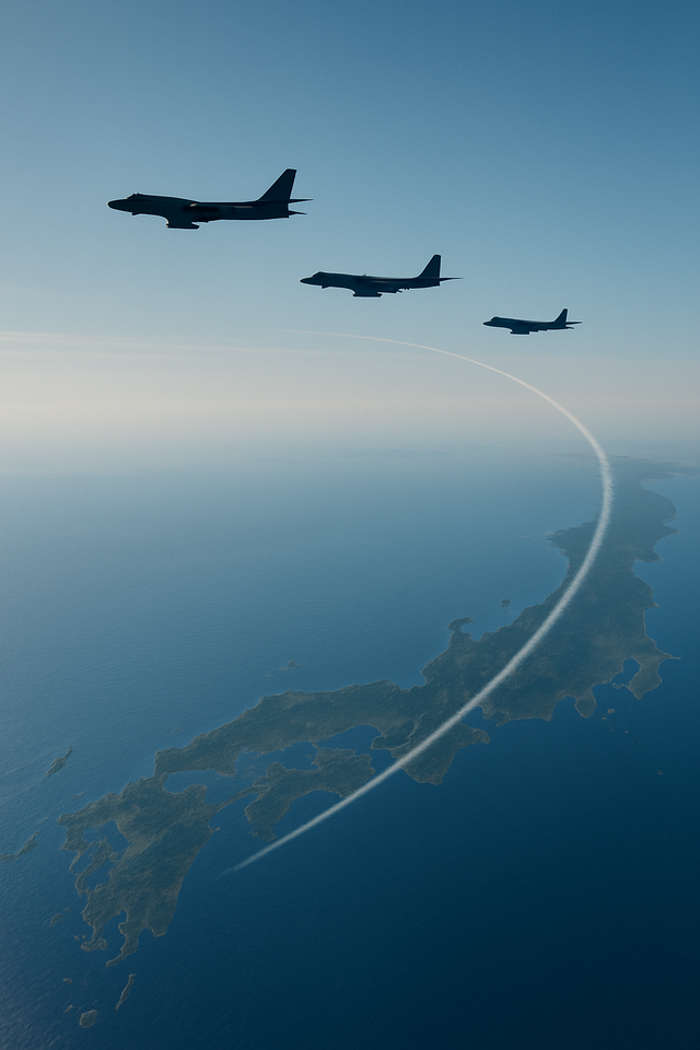 中国・ロシア爆撃機が東京方面へ飛行　核搭載可能機で連携示威か