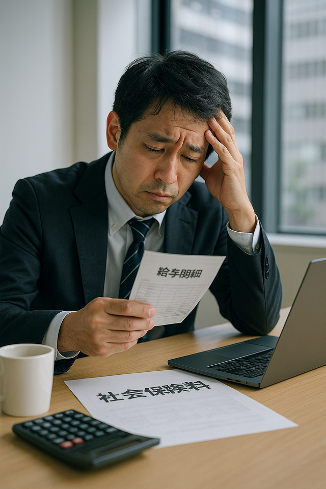 【悲報】社会保険料、高すぎて働く気が失せる