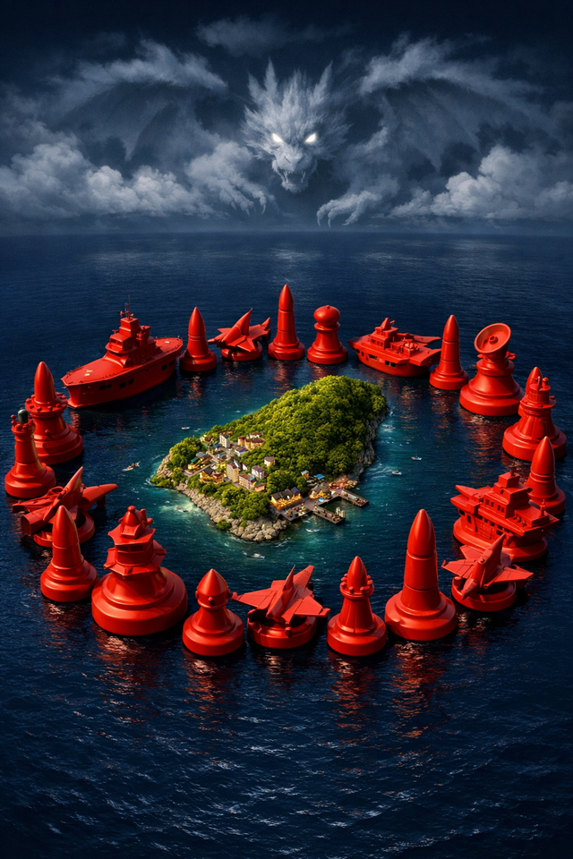 【台湾有事現実味】中国、台湾を囲む軍事演習を開始　ロケット軍も動員