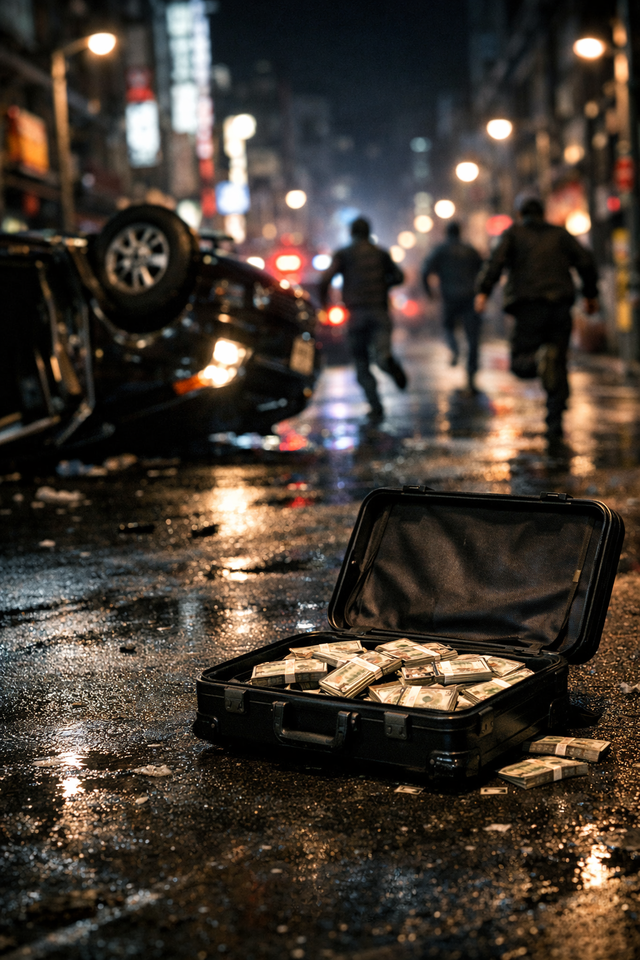 【闇深】路上で4億2000万円強奪、犯人は催涙スプレー使用→逃走中にひき逃げまで…東京・台東区