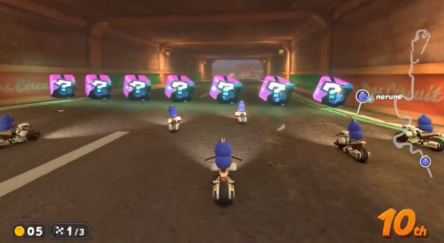 【動画】マリオカートワールド、みんな同じキャラで走り誰も前を走らず停止wwwwwww