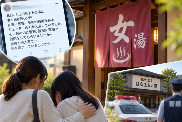 【波紋】「トランスジェンダーが女湯を利用」大分の温泉施設で騒動　家族側「娘が傷ついた」施設側「その場で確認できず」