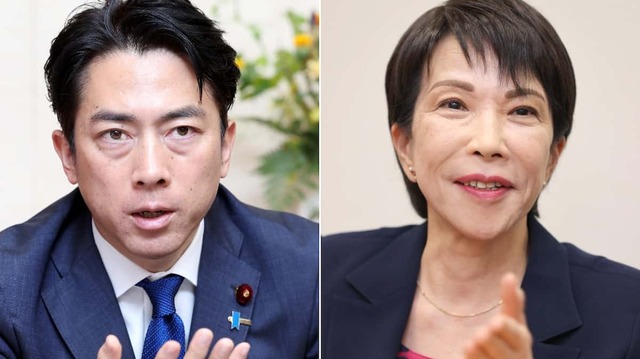 自民党総裁選 決選投票へ 1位高市氏 2位小泉氏