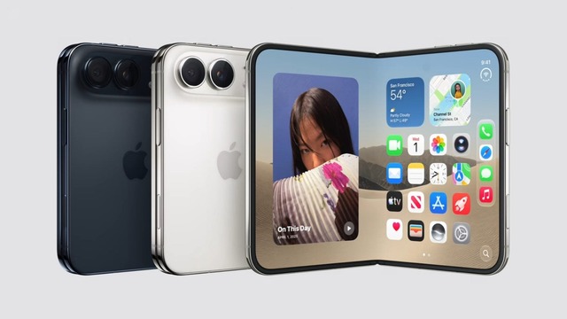 【速報】Apple、ついに初の折りたたみiPhone「iPhone Duo」発表ｗｗｗｗｗ お値段36万4800円～57万4800円、Touch IDも復活
