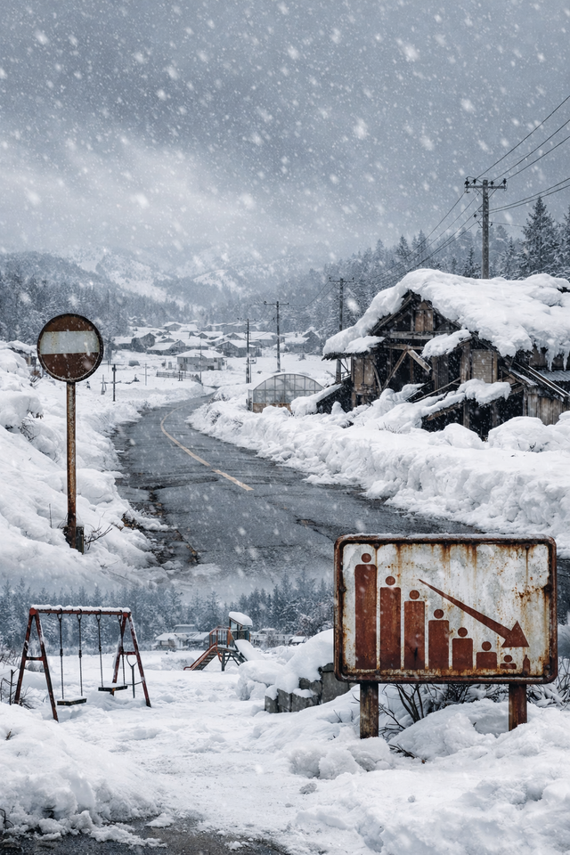 【悲報】新潟県「人いません」「雪ドカ」「人口減り続けてます」