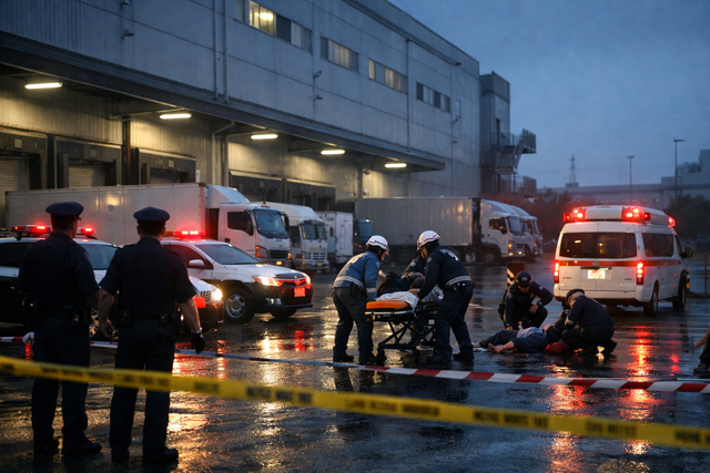 【千葉】中国籍の男（34）を殺人未遂容疑で逮捕　30歳女性が包丁で切りつけられる　ほかに男性1人も血を流し重体　稲毛区の物流センター