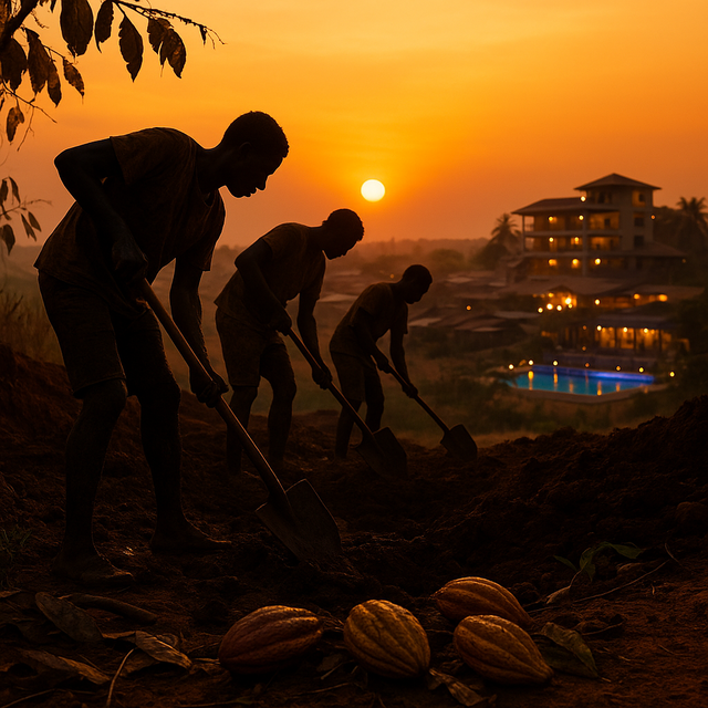 【悲報】日給1500円で日本や欧米に搾取されていたガーナ農家、違法金採掘で日給14万円に　「チョコより金の方が甘い」と笑う若者たち、国家が揺れる