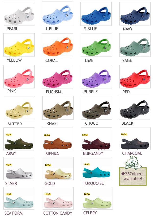 crocs