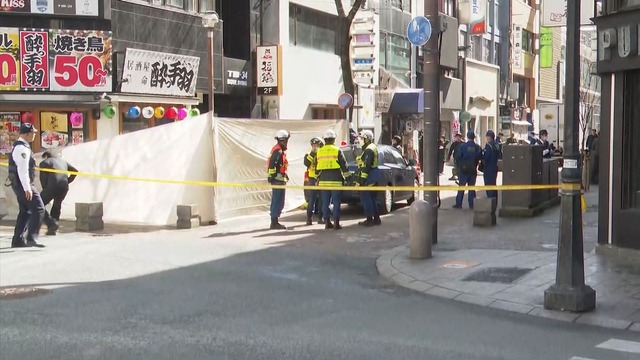 熊本市繁華街で女性3人が刃物で刺され病院に搬送される　「路上に包丁持った人」と119番　警察は20代の男を殺人未遂の疑いで現行犯逮捕