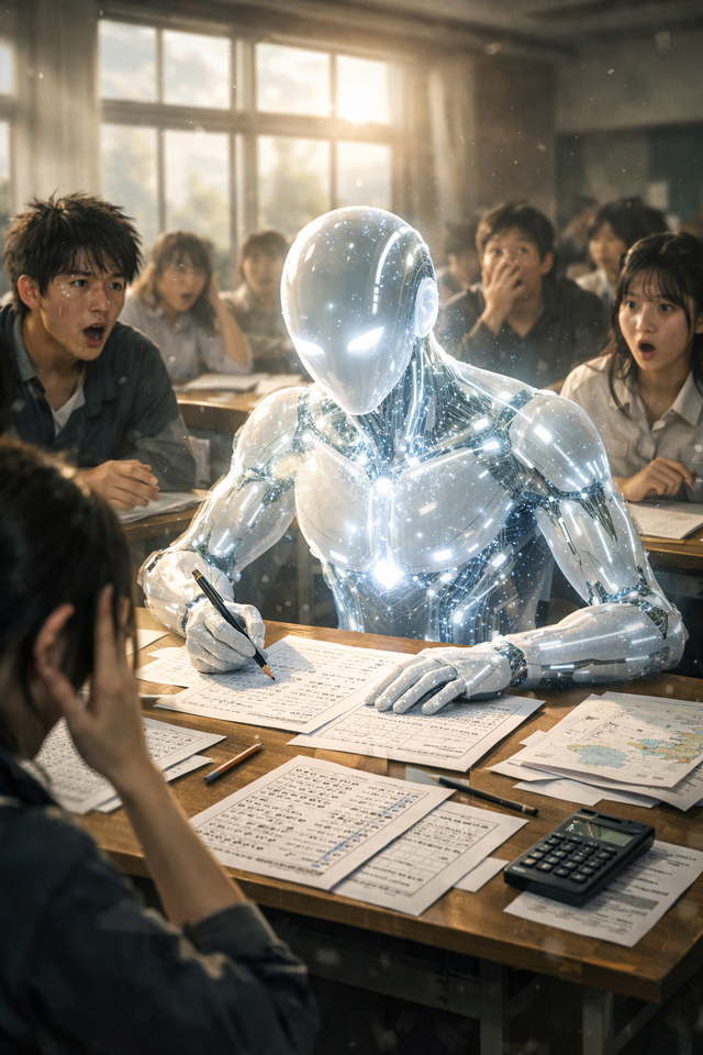 【朗報】chatGPT、共通テスト9科目満点ｗｗｗｗｗ