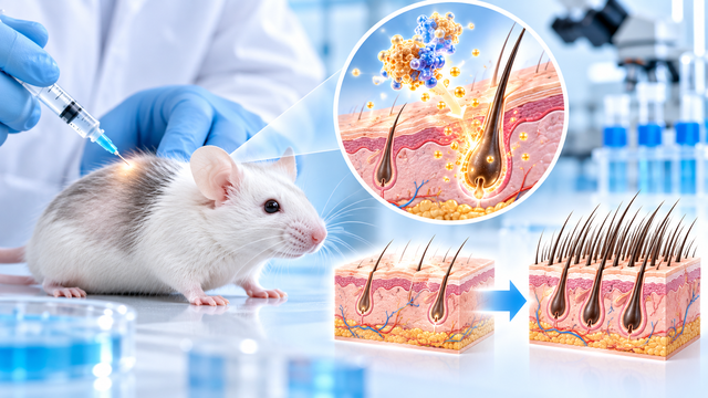 「オステオポンチン」 を皮膚に注入したマウスが発毛　オステオポンチンが薄毛の救世主となるか