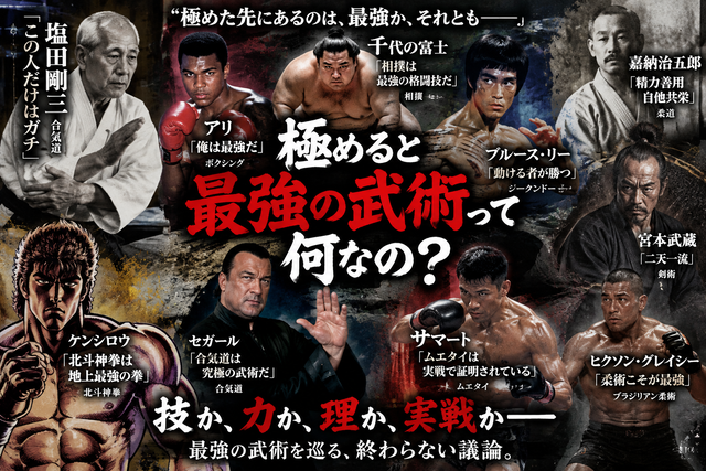 【最強議論】極めると最強の武術って何なの？ 合気道・塩田剛三だけはガチ説