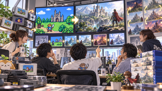 【悲報】日本のゲーム会社、完全に「リメイク祭り」になってしまうｗｗｗｗｗ
