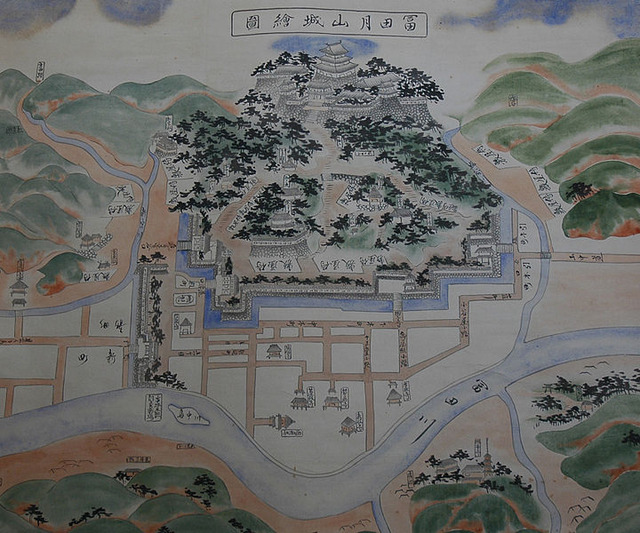 720px-Gassan_Toda_Castle_old_map
