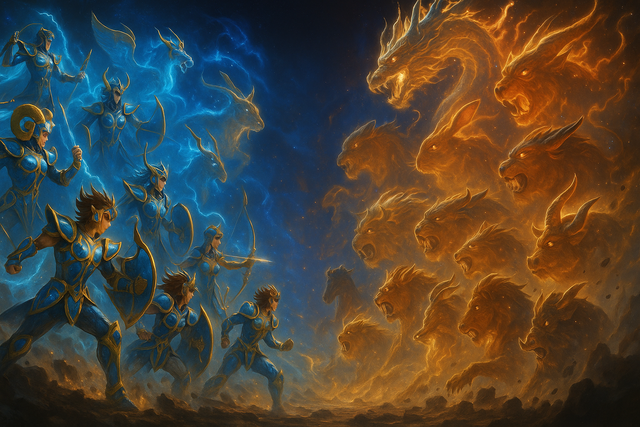 十二支と十二星座が戦ったらどっちが勝つと思う？