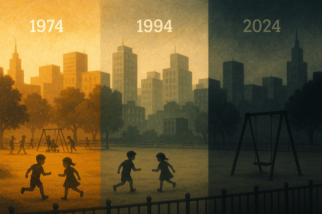 【衝撃】1974年生まれ203万人←まあわかる　1994年生まれ123万人←えっ　2024年生まれ68万人←あっ…