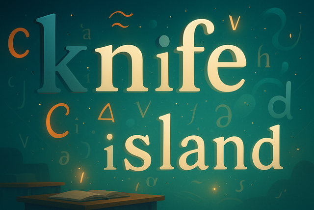 三大意味不明な英語の発音「knife」「island」あと1つは？