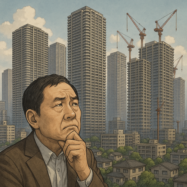 人口減ってるのに次々とタワマンが建つ謎