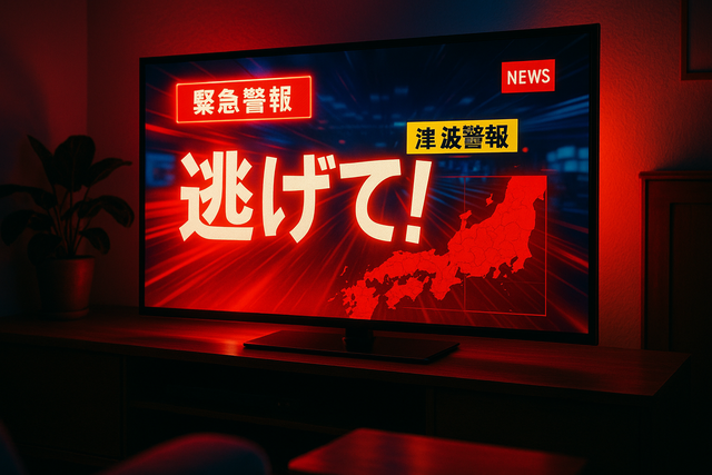 テレビ「津波 逃げて！逃げて！！」 過剰な警告か必要な緊急対応かで議論に