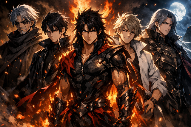 三大絶対人気出るキャラ「師匠」「ライバル」あと一人は？