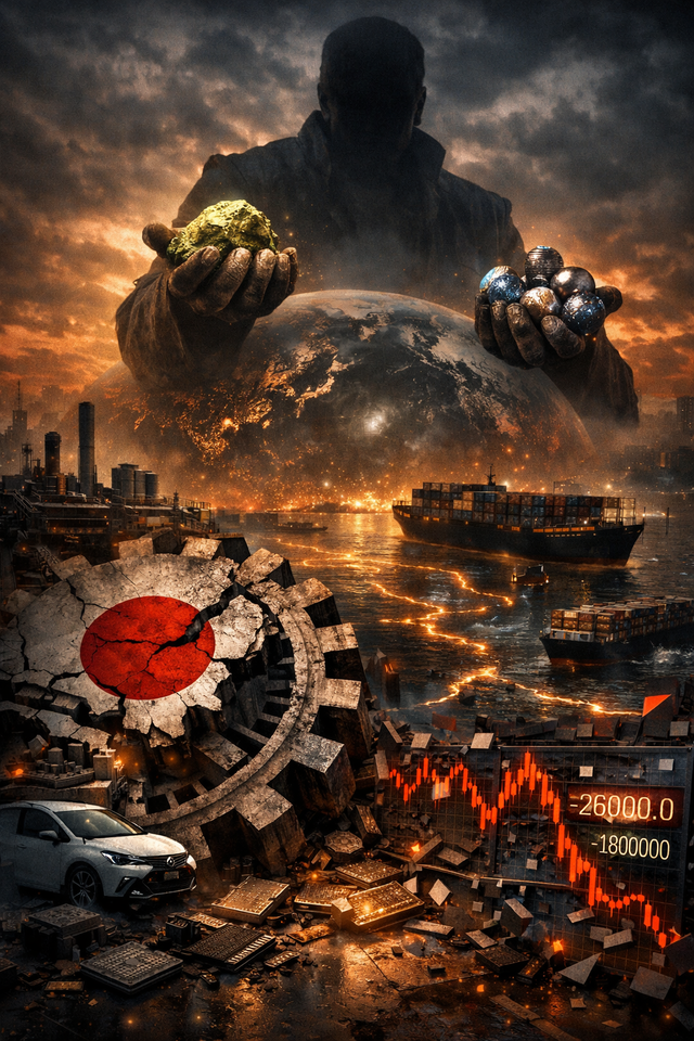 中国のレアアース輸出停止で、経済損失額2兆6000億円。レアメタルまで拡大なら１８兆円wwwwwwww