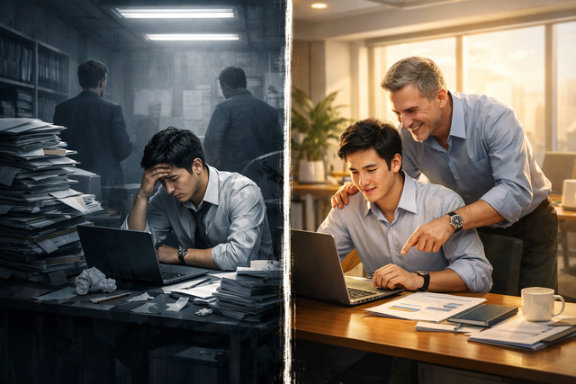 中小→大手に転職して気づいた「新人が仕事できない原因、99%は指導側だった」