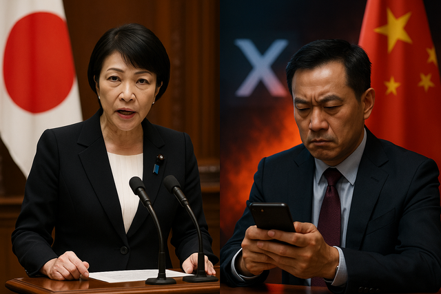 【大炎上】中国・大阪総領事が「その汚い首は斬ってやる」発言　高市首相の台湾有事発言に激怒、投稿は削除