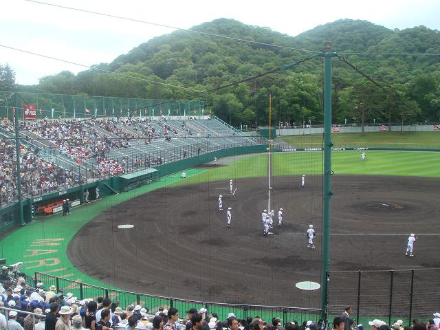 札幌市円山球場 09 07 高校野球南北海道大会 バッセン ブログ