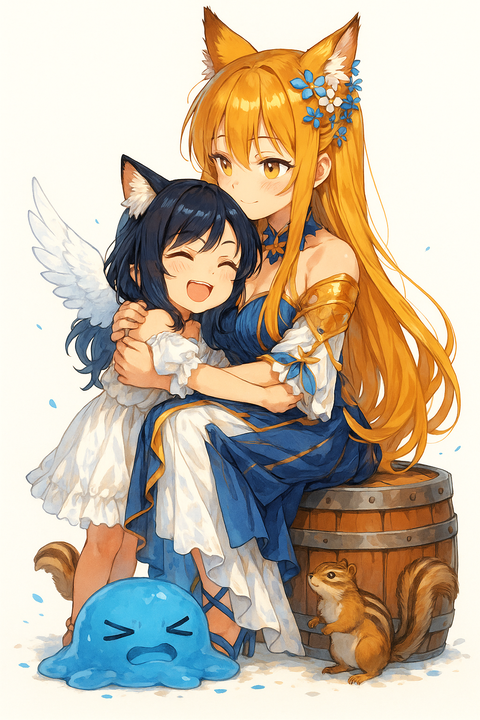 温かい抱擁とひととき