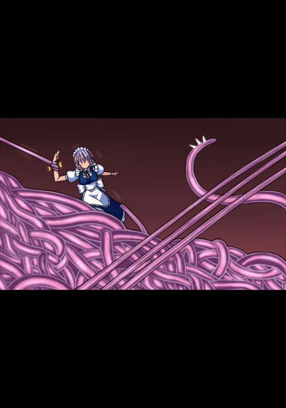 【東方】触手の媚薬責めでアヘ顔堕ちさせられちゃう十六夜咲夜wwww②