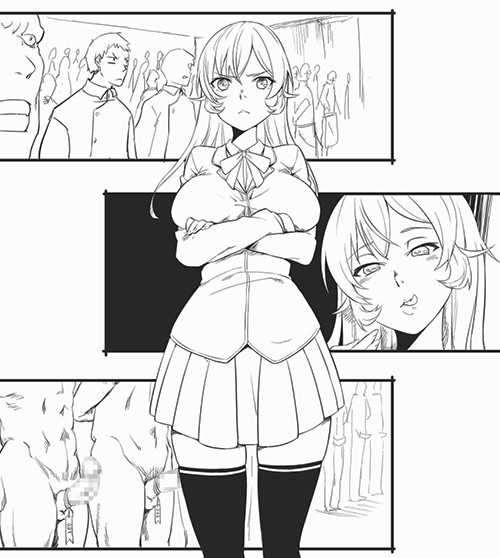 【食戟のソーマ】薙切えりなの神の穴によるオチンポ試験！キモ男の極太チンポに敗北ｗｗｗ