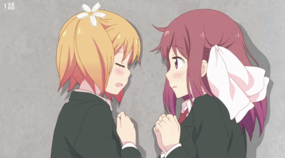 桜Trick 1話 キスシーン006