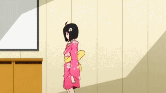 偽物語 10話 阿良々木月火おっぱいシーン005