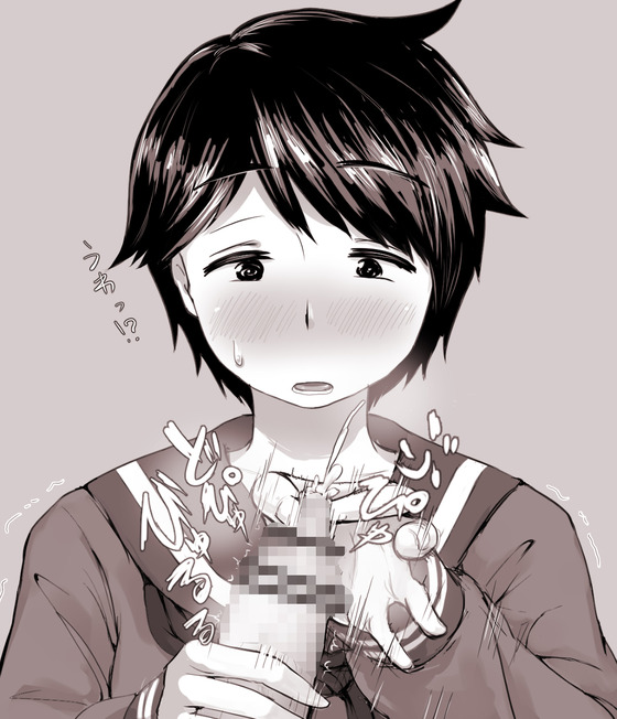 【手コキんほぉっ!】ヒロイン達がオチ○ポシゴいてくれる画像www