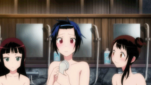 ニセコイ風呂シーン011