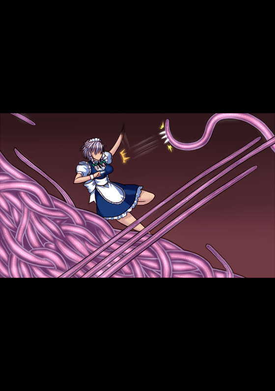 【東方】触手の媚薬責めでアヘ顔堕ちさせられちゃう十六夜咲夜wwww②