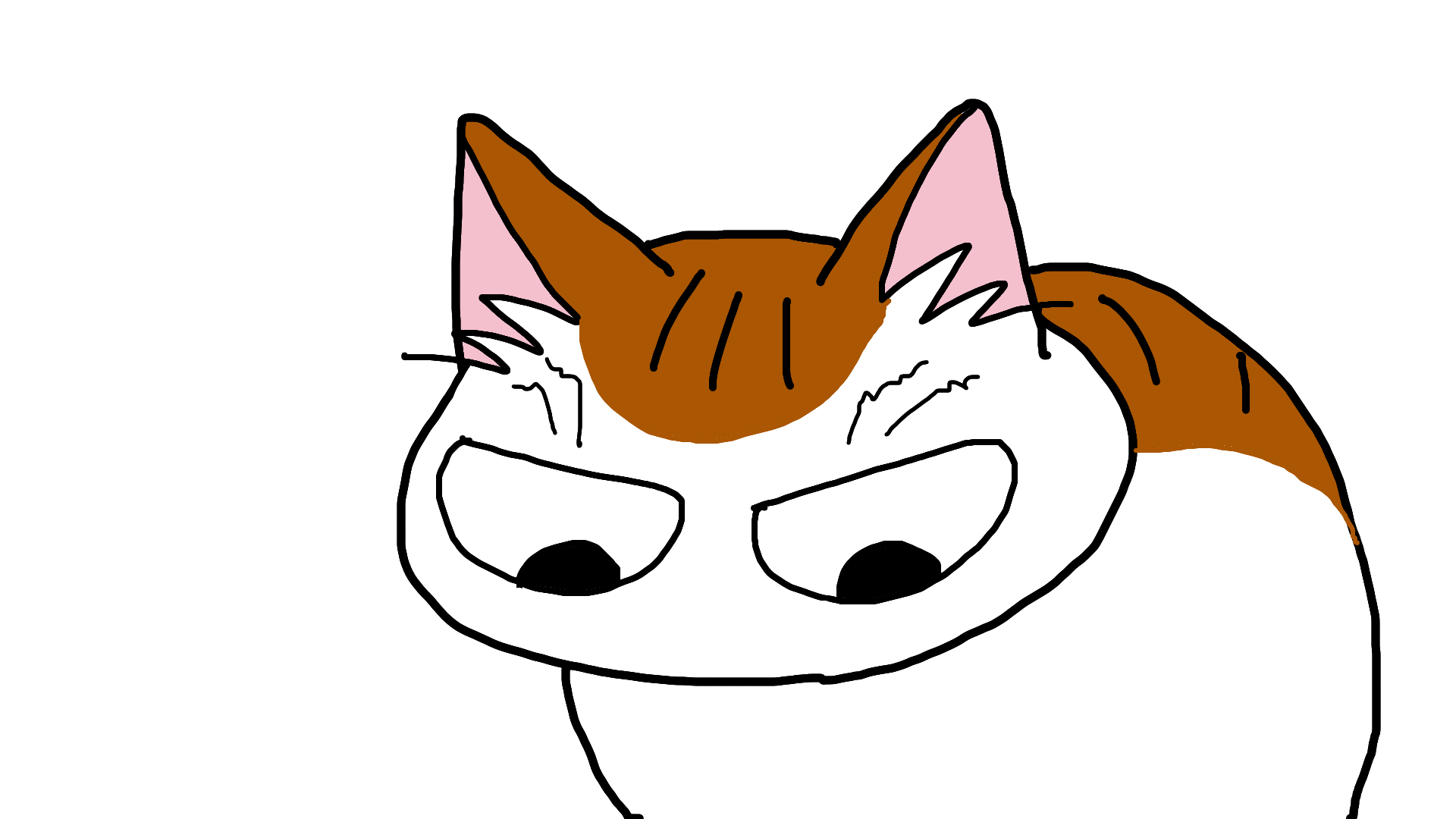 ヒゲにクセついちゃった猫 寄せ集めだけどちゃんと家族