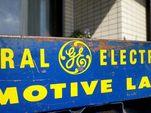 GE （ゼネラルエレクトリック） ヴィンテージ メタルトレイ