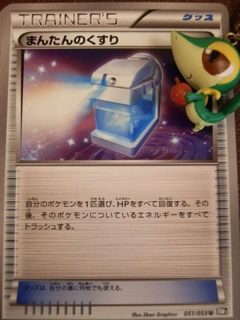 にゃん太のポケモン日記 まんたんのくすりゲット