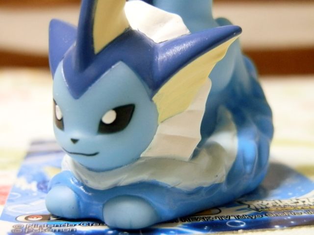 にゃん太のポケモン日記 キメわざポケモンキッズｂｗ５ シャワーズ アクアリング