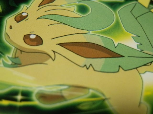 にゃん太のポケモン日記 キメわざポケモンキッズｂｗ５ リーフィア リーフブレード