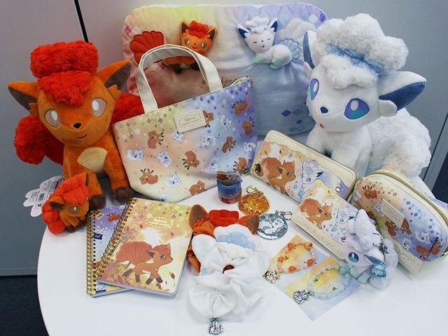 ロコン アローラロコン サプライ Rokon’s Crystal Season ポケセン】ロコン＆アローラロコンのグッズが登場【Rokon's