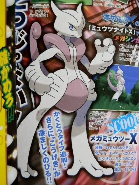 にゃん太のポケモン日記 メガシンカ ミュウツー ガブリアス