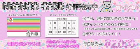 ニャンコカードバナー