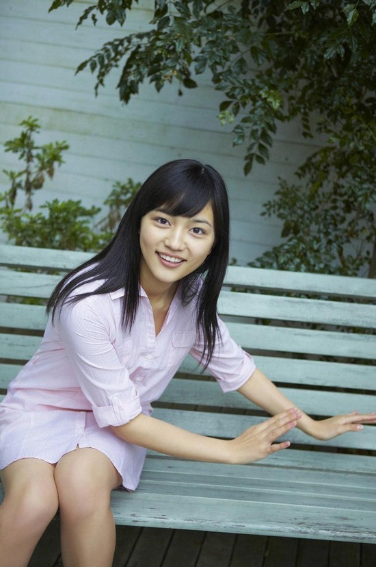 川口春奈6ロング黒髪画像 (2)