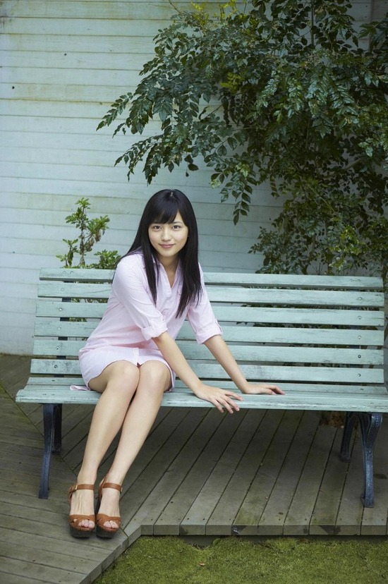 川口春奈6ロング黒髪画像 (1)