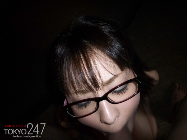 きれいなお姉さん系のメガネっ娘”うみ”ちゃん2フェラ顔射画像 (7)