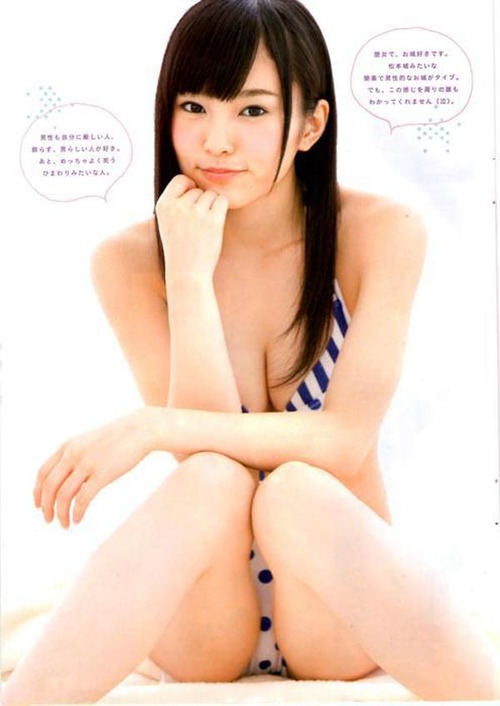 NMB48山本彩水着グラビア画像008